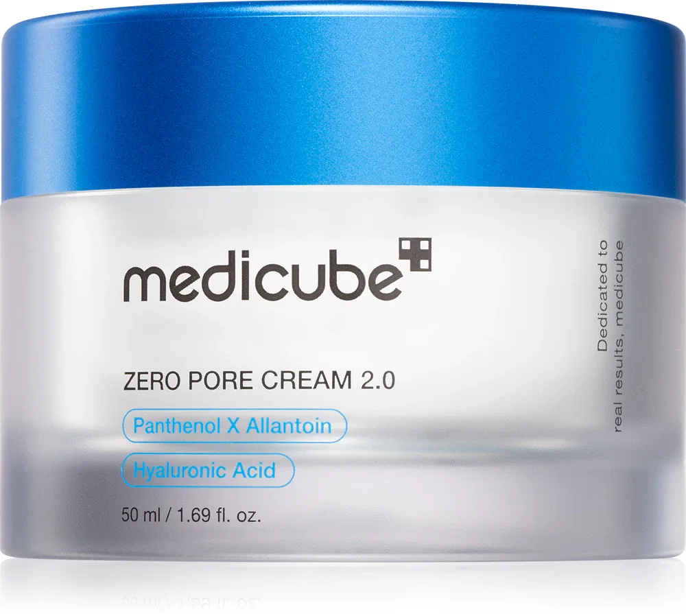 medicube Zero Pore Cream 2.0 - Увлажняющий крем для лица сужает поры, 50 мл