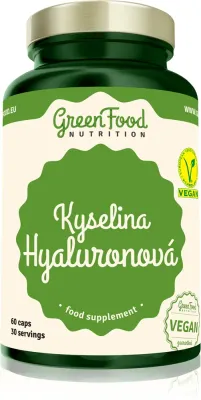 Добавка пищевая GreenFood Nutrition Hyaluronic Acid с гиалуроновой кислотой, для суставов, 84 г