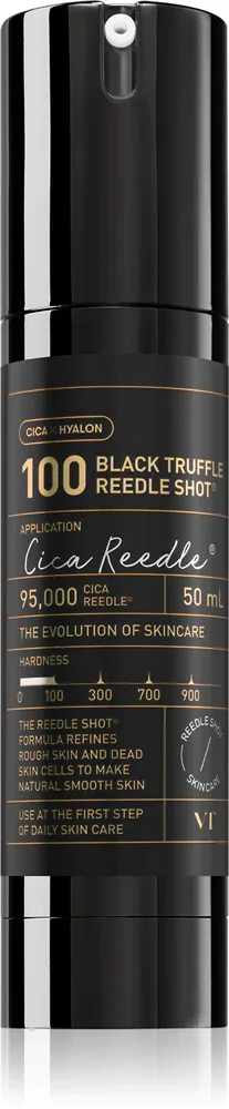 VT Cosmetics Black Truffle Reedle Shot 100 - Сыворотка против морщин для увеличения упругости кожи, 50 мл