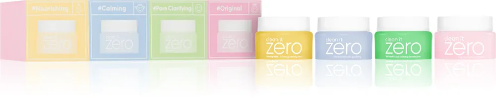 Banila Co. clean it zero Cleansing Balm Miniature Special Set - Очищающий успокаивающий набор для кожи, 4 мл