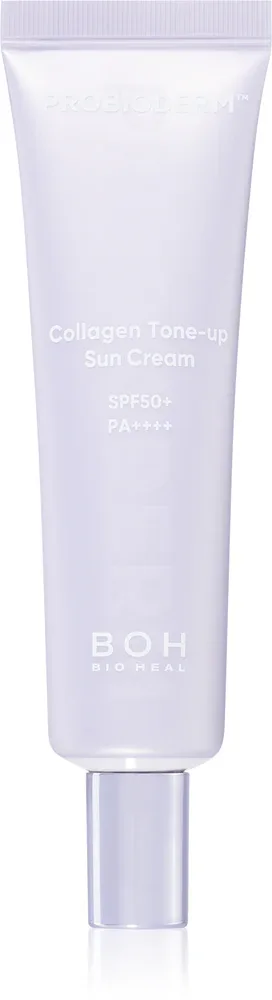 BIOHEAL BOH Probioderm Collagen Tone Up Sun Cream - Крем для загара для лица с коллагеном SPF 50+, 50 мл