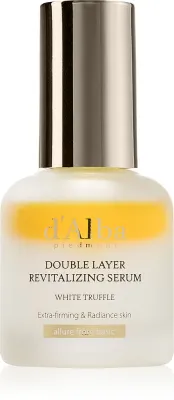 d'Alba White Truffle Double Layer Revitalizing Serum - Осветляющая и увлажняющая сыворотка для лица, 30 мл