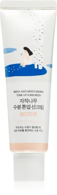 ROUND LAB Birch Juice Tone-up Sunscreen - Тонизирующий флюид для загара для осветления и увлажнения SPF 50+, 50 мл