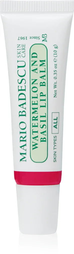 Бальзам для губ Mario Badescu Watermelon and Basil Lip Balm увлажняющий, питательный, 10 г