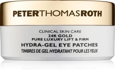 Peter Thomas Roth 24K Gold Hydra-Gel Eye Patches 30 pairs - Увлажняющая гелевая маска для глаз