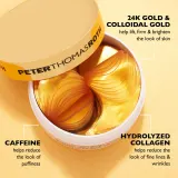 Peter Thomas Roth 24K Gold Hydra-Gel Eye Patches 30 pairs - Увлажняющая гелевая маска для глаз — фото 5