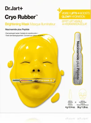Dr. Jart+ Cryo Rubber™ Brightening Mask - Гидрогелевая маска с интенсивным осветляющим эффектом, 40 г