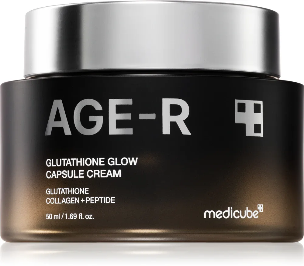 medicube Age-R Glutathione Glow Capsule Cream - Интенсивный антивозрастной крем для осветления и увлажнения, 50 мл