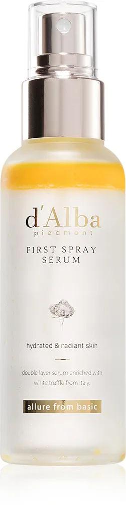 Сыворотка-спрей для лица d'Alba White Truffle First Spray Serum увлажняющая, питательная