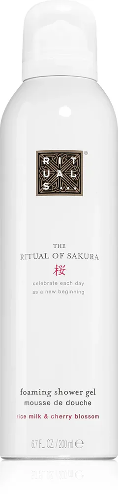 RITUALS The Ritual Of Sakura - Гель для душа Rice Milk & Cherry Blossom, 200 мл