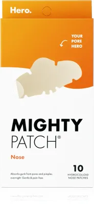 Патчи для точечного ухода Hero. Mighty Patch Nose для проблемной кожи, 10 шт
