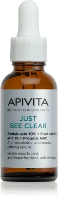 Apivita Just Bee Clear Serum - Сыворотка для жирной и проблемной кожи, 30 мл