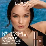 L’Oréal Paris Lumi Le Bronzer - Пудровый бронзер в стике, 9 г, оттенок 110 Toasted Sunlight — фото 5
