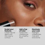 KIKO Milano Sculpting Touch - Карандаш для контурирования с матовым покрытием, 10 г, оттенок 202 Ebony — фото 8