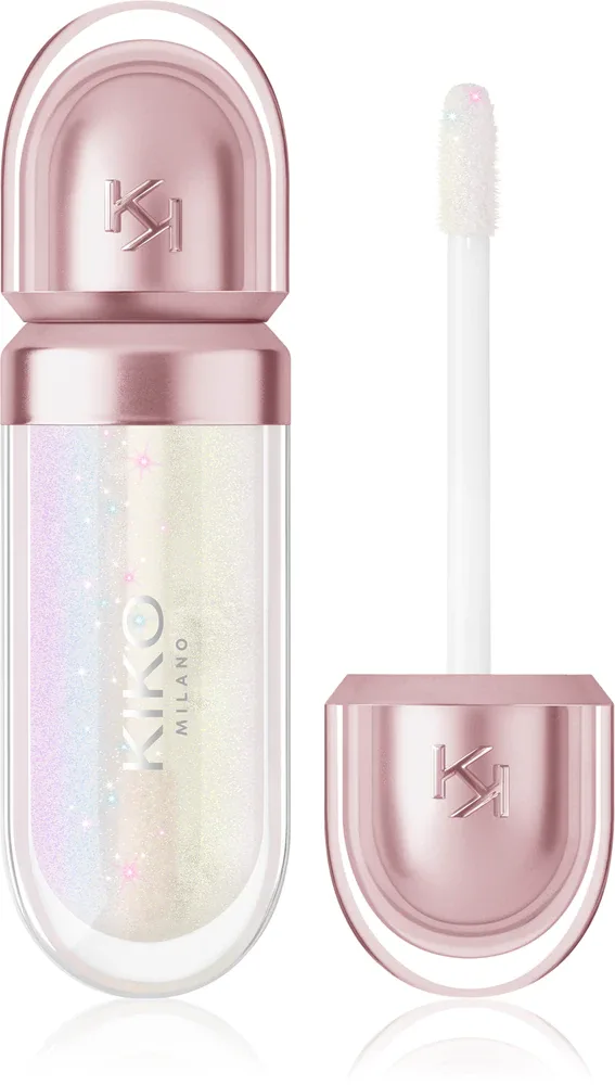 KIKO Milano 3D Hydra Lip Oil - Масло для губ с увлажняющим действием, 6.5 мл, оттенок 01 Milky Way