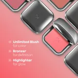 KIKO Milano Unlimited Blush - Розовая пудра, 6 г, оттенок 08 Universal Peach — фото 6