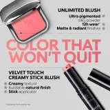 KIKO Milano Unlimited Blush - Розовая пудра, 6 г, оттенок 06 Brick — фото 5