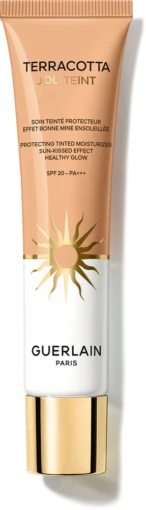 GUERLAIN Terracotta Joli Teint Protecting Tinted Moisturizer - Тональный крем, придающий сияние и естественный вид SPF 20, 30 мл, оттенок 20 Golden