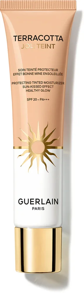 GUERLAIN Terracotta Joli Teint Protecting Tinted Moisturizer - Тональный крем, придающий сияние и естественный вид SPF 20, 30 мл, оттенок 10 Sunveil