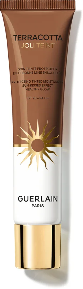 GUERLAIN Terracotta Joli Teint Protecting Tinted Moisturizer - Тональный крем, придающий сияние и естественный вид SPF 20, 30 мл, оттенок 50 Bronze