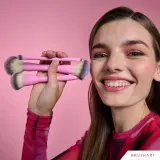 BrushArt Double Duty 5-Piece Essentials Brush & Sponge Set - набор кистей, 5 шт — фото 5