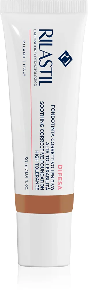 Rilastil Difesa Make Up Soothing Foundation - Тональный крем для чувствительной кожи, 30 мл, оттенок 05