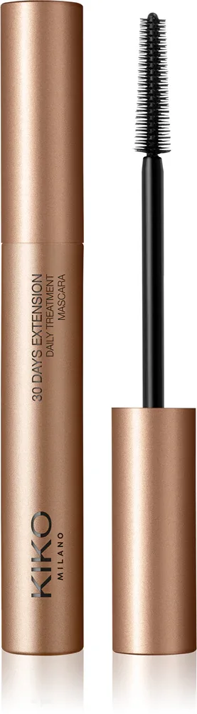 Тушь для ресниц KIKO Milano 30 Days Extension Daily Treatment удлиняющая, для объёма, 8 мл