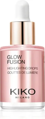 KIKO Milano Glow Fusion Highlighting Drops - Жидкий отбеливающий крем для лица, 9.5 мл