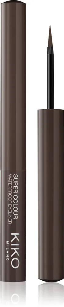 KIKO Milano Super Colour - Водостойкий подводка для глаз, оттенок 09 Dark Brown