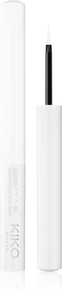 KIKO Milano Super Colour - Водостойкий подводка для глаз, оттенок 01 White