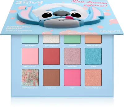 Mad Beauty Disney Stitch Pamper - Палетка теней для век, 12 г