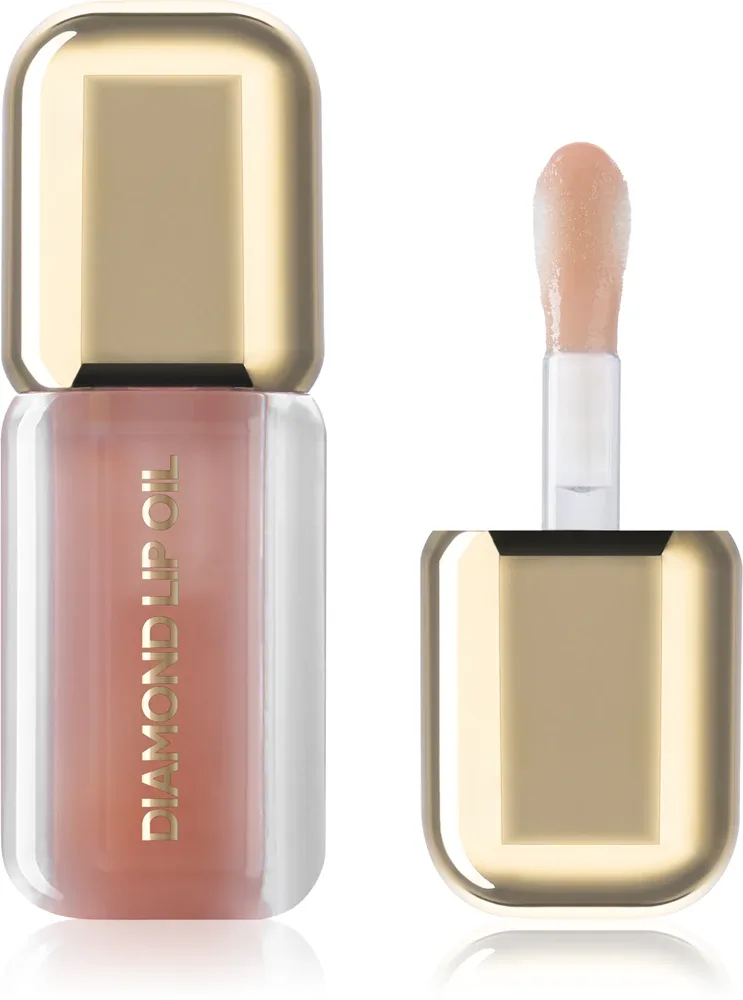Dermacol Diamond Lip Oil - Тонизирующее масло для губ с эффектом увеличения, 4 мл, оттенок 04 Vanilla Bliss
