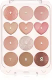 Colorgram Pin Point Eyeshadow Palette - Палетка теней для век, придающая идеальный вид, 9.9 г, оттенок 01 Peach+Coral — фото 1
