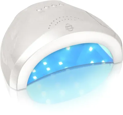 NaniNails NANI Pearl White - Светодиодная лампа для гель-лака и гелевых ногтей, 1 шт