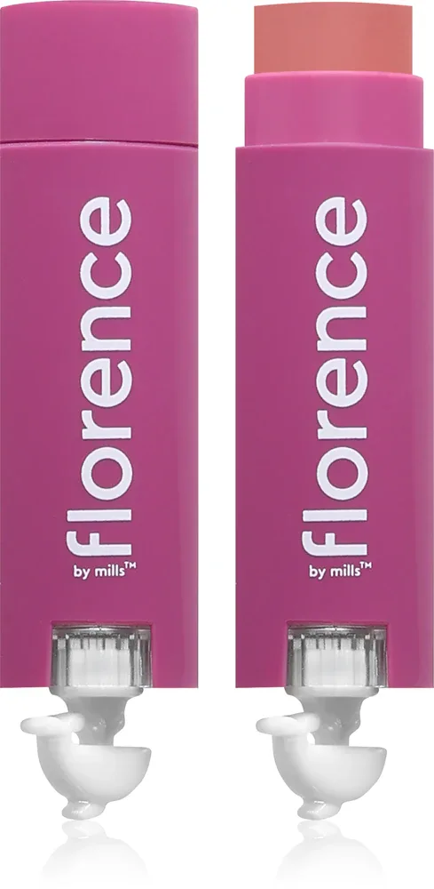 florence by mills Oh Whale! - Тонирующий бальзам для губ, 4.5 г, оттенок Plum & Acai
