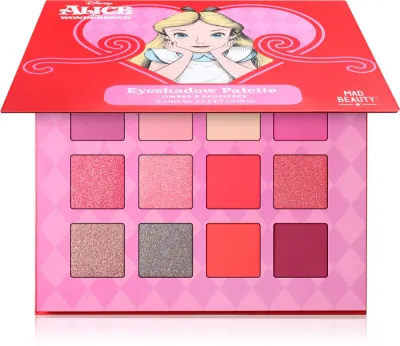 Mad Beauty Alice in Wonderland - Палетка теней для век, 12 г
