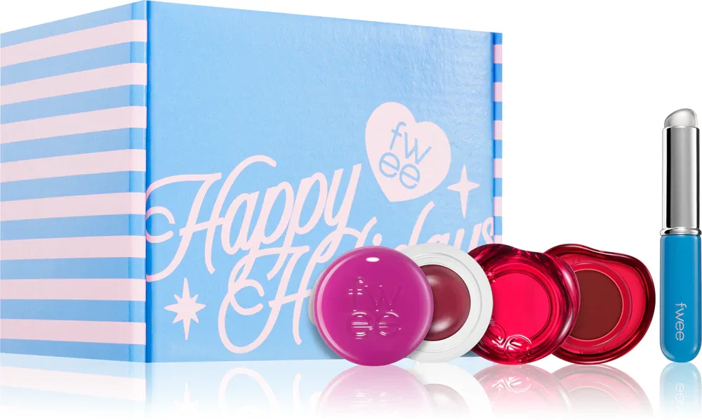 fwee Lip&Cheek Set - Подарочный набор для губ и щек, 1 шт