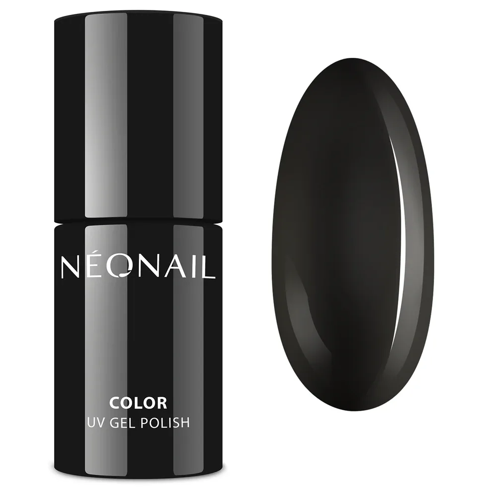 NEONAIL Grunge - Гибридный лак для ногтей, 7.2 мл, оттенок Pure Black