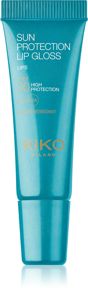 KIKO Milano Sun Protection Lip Gloss - Увлажняющий блеск для губ SPF 30, 10 мл, оттенок 02 Berry Barrier