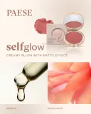 Румяна Paese Self Glow Blush с лёгкой текстурой, стойкие, 9 г, оттенок 01 peony kiss — фото 4