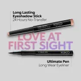 KIKO Milano Long Lasting Eyeshadow Stick - Долговременные тени для век в карандаше, оттенок 24 Electric Blue — фото 8