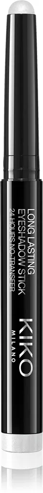 KIKO Milano Long Lasting Eyeshadow Stick - Долговременные тени для век в карандаше, оттенок 01 Holo White