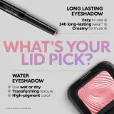 KIKO Milano Long Lasting Eyeshadow Stick - Долговременные тени для век в карандаше, оттенок 01 Holo White — фото 7