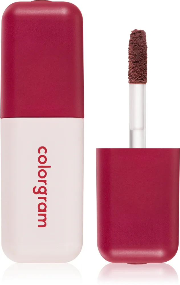 Colorgram Nude Blur Tint - Матовая помада для губ с увлажняющим действием, 5 г, оттенок 12 Bloody Plum