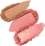 KIKO Milano Multi Finish Trio - Палетка многофункциональная, 7 г, оттенок 01 Coral — фото 2