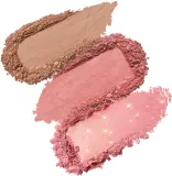 KIKO Milano Multi Finish Trio - Палетка многофункциональная, 7 г, оттенок 02 Mauve — фото 2