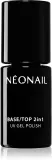 NEONAIL Base/Top 2in1 - Основа и топ для гибридного покрытия, 7.2 мл — фото 1