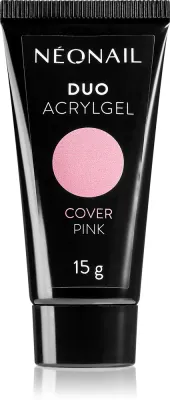 NEONAIL Duo Acrylgel Cover Pink - Гель для гелевых и акриловых ногтей, 15 г