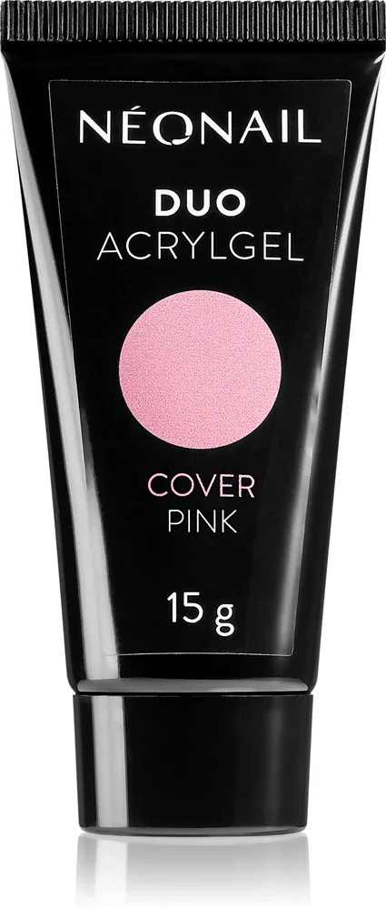 NEONAIL Duo Acrylgel Cover Pink - Гель для гелевых и акриловых ногтей, 15 г, оттенок Cover Pink