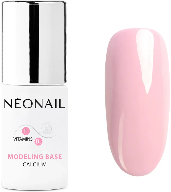 База для ногтей NEONAIL Modeling Base Calcium розовая, с кальцием, для UV/LED, 7,2 мл, оттенок Blush Boomer